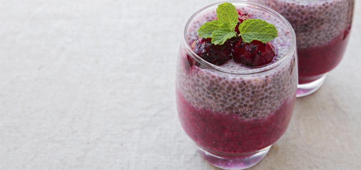 Overnight Coconut Milk Chia Pudding