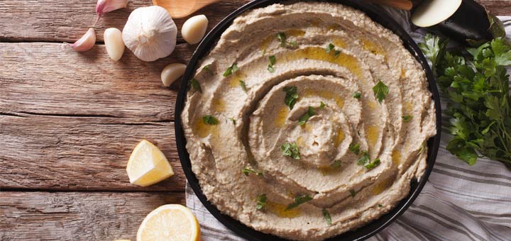 Grilled Eggplant Dip