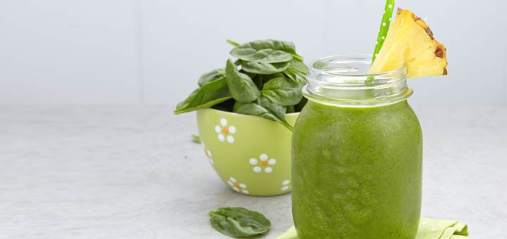 Greeña Colada Smoothie