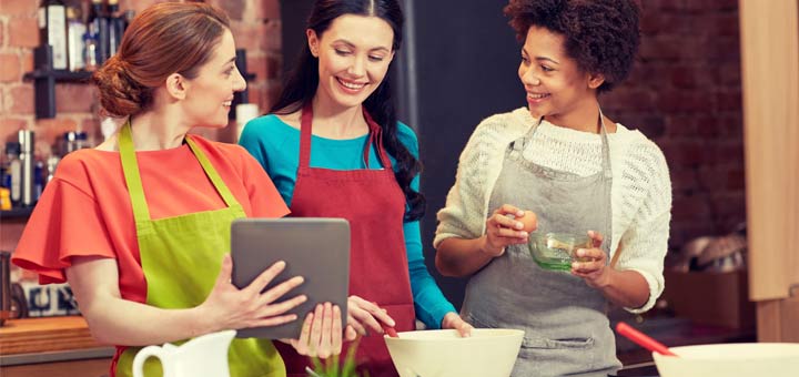 three-woman-making-recipes