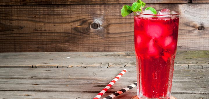 Healthy Red Soda