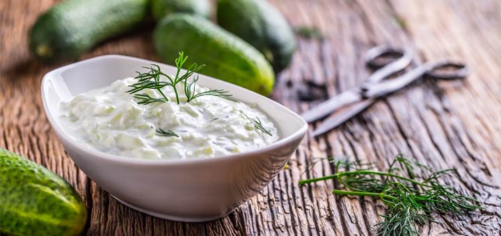 Raw Cucumber Dill Dip