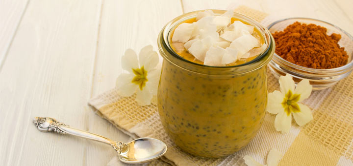 Golden Chia Pudding