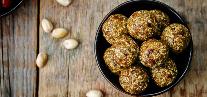 Raw Vegan Pistachio Sesame Seed Balls