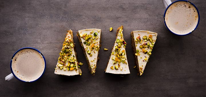 Raw Pistachio Cake