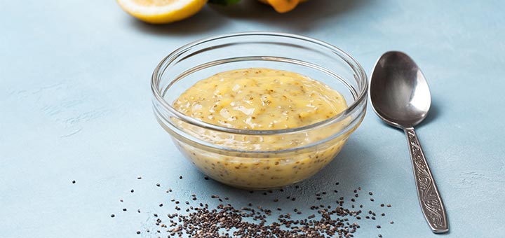 Lemon Curd Chia Pudding
