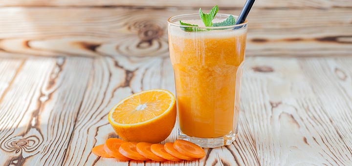 Antioxidant-Rich Orange Carrot Smoothie