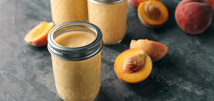 Ginger Peach Detox Smoothie