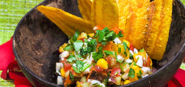 Plant-Based Ceviche With Jicama And Corn