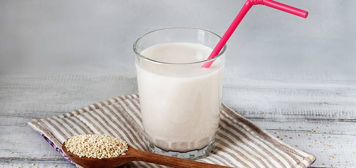Homemade Vanilla Sesame Milk