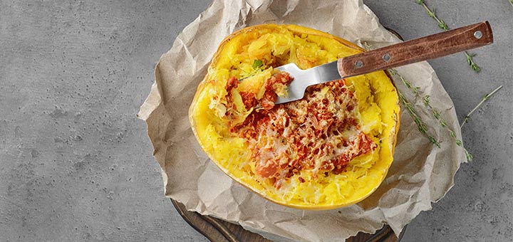 Sun-Dried Tomato Spaghetti Squash Bowls