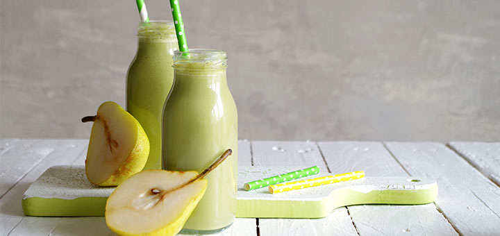 Healthy Pear Ginger Chia Smoothie