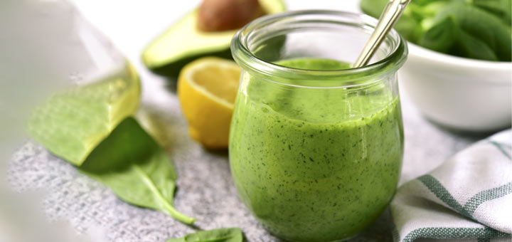 Raw Vegan Cashew Dressing With Fresh Herbs