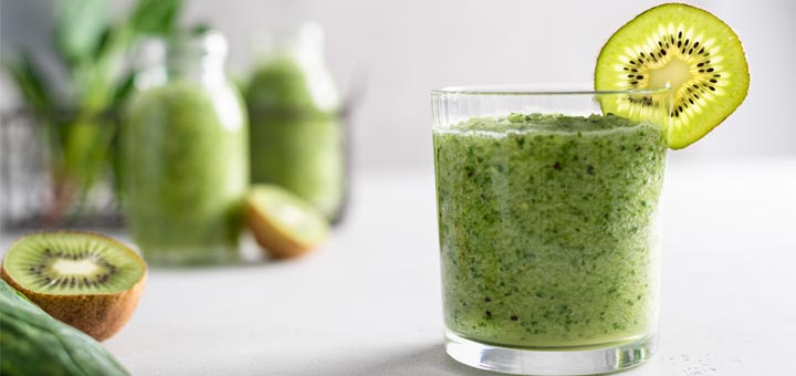 Apple Kiwi Superpower Smoothie