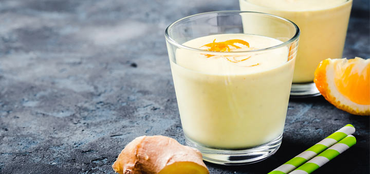 Spiced Orange Ginger Smoothie For Winter