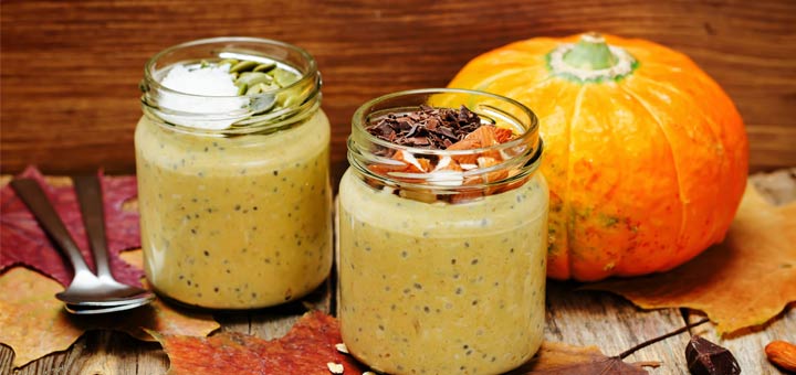 Pumpkin Spice Chia Pudding