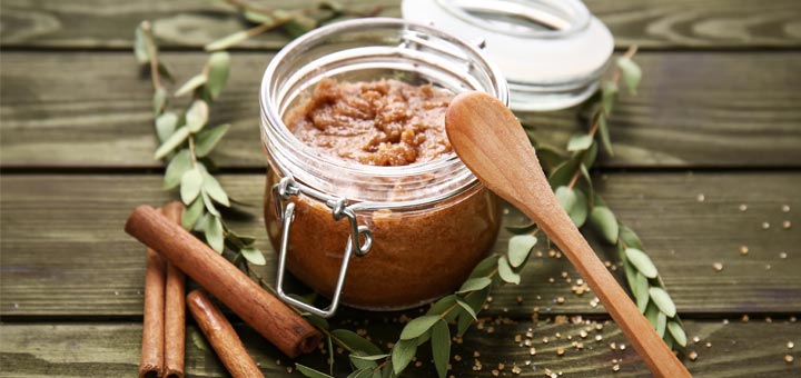 DIY Apple Spice Sugar Scrub