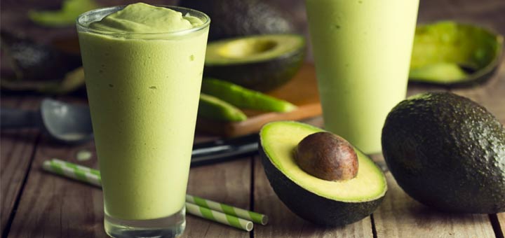 Refreshing Green Avocado Smoothie