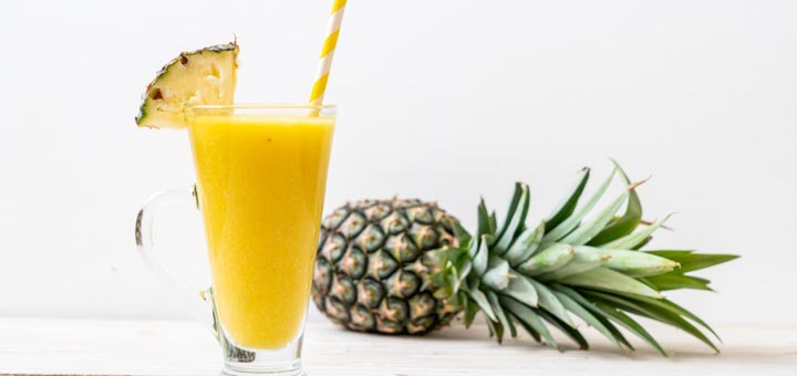 Pineapple Ginger Smoothie To Boost Immunity
