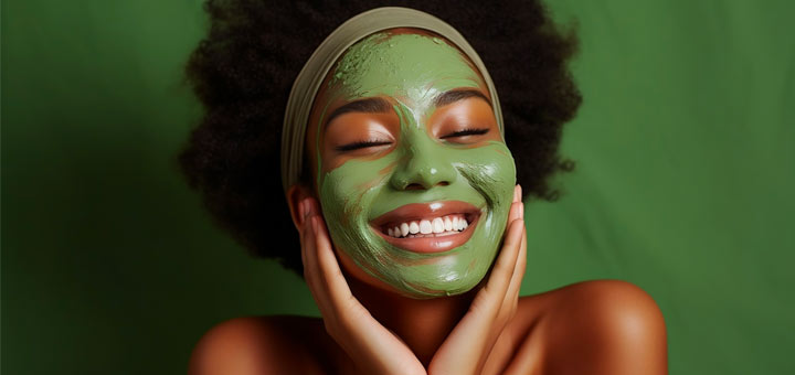Matcha Clay Face Mask For Glowing Skin