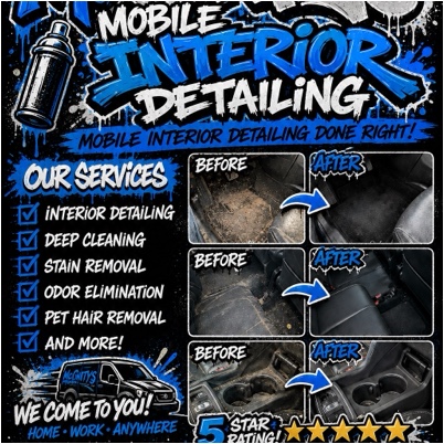 McGinty's Mobile Interior Detailing