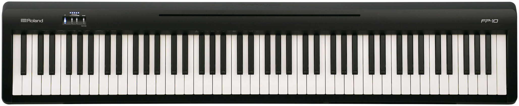 playing piano on a keyboard
