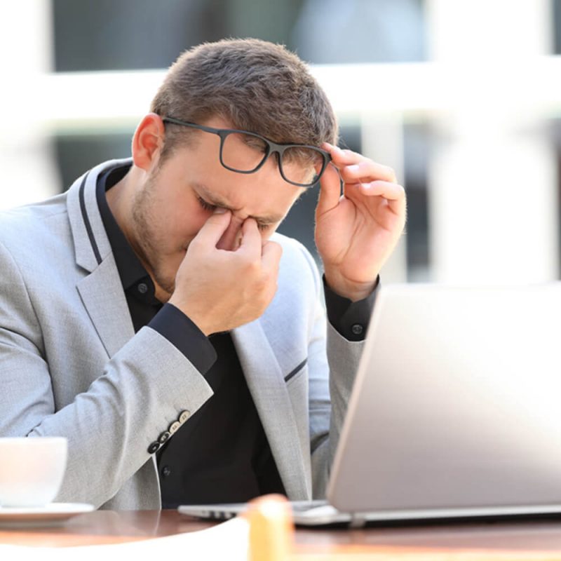 Digital eye strain
