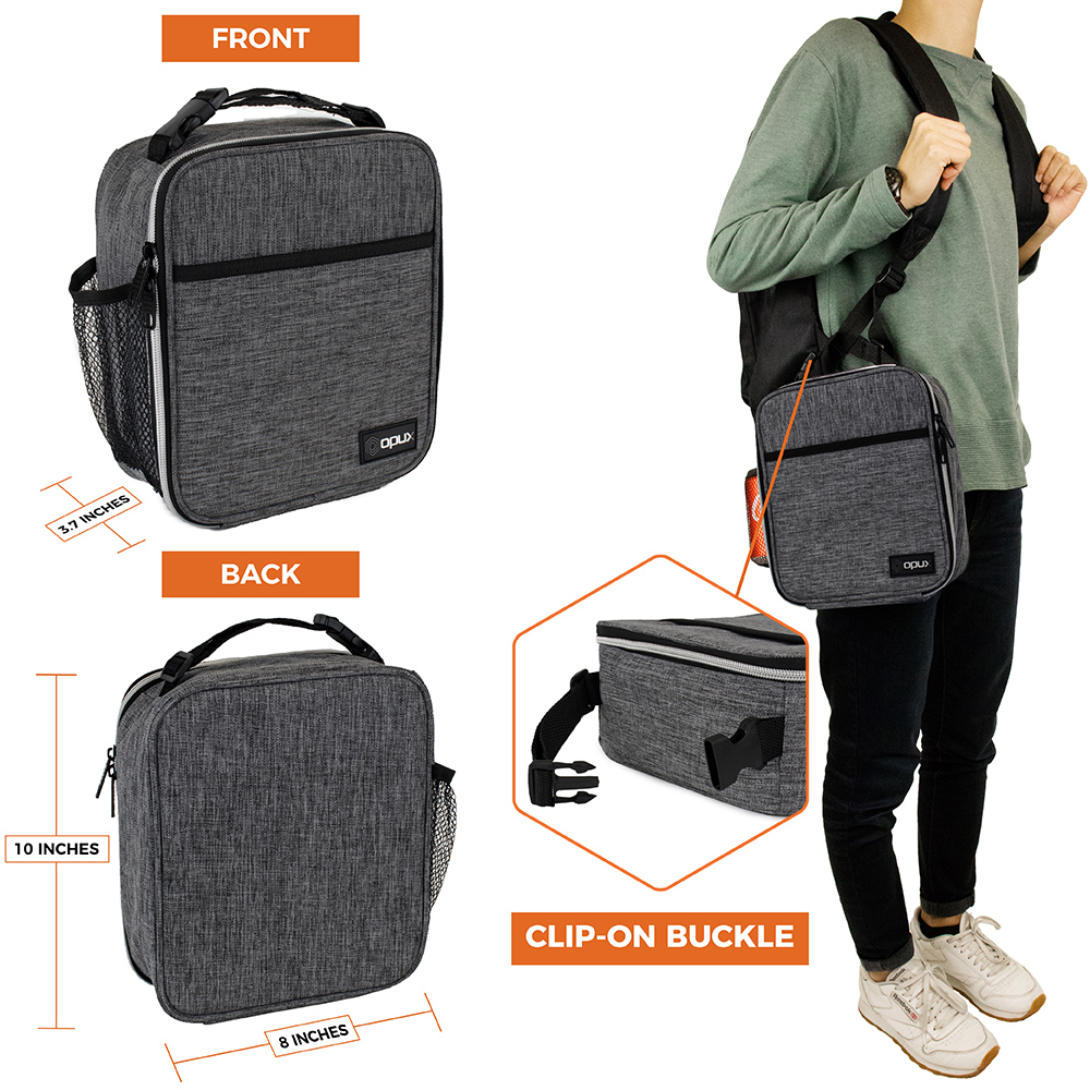 Insulated Lunch Bag Small Lunch Box For Work Office School Men Women