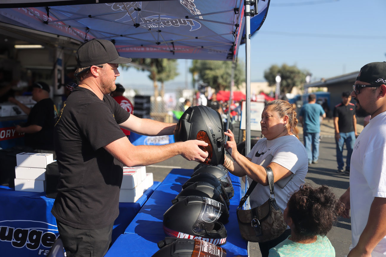 Rugged Radios was the spot of pumper style helmets and comms systems
