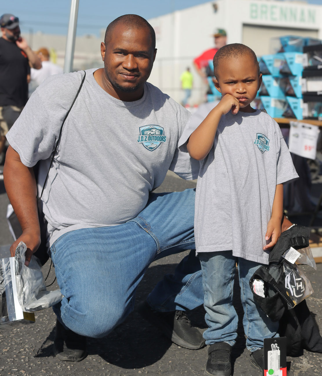 The Monster Parking Lot Sale was a family off-road event