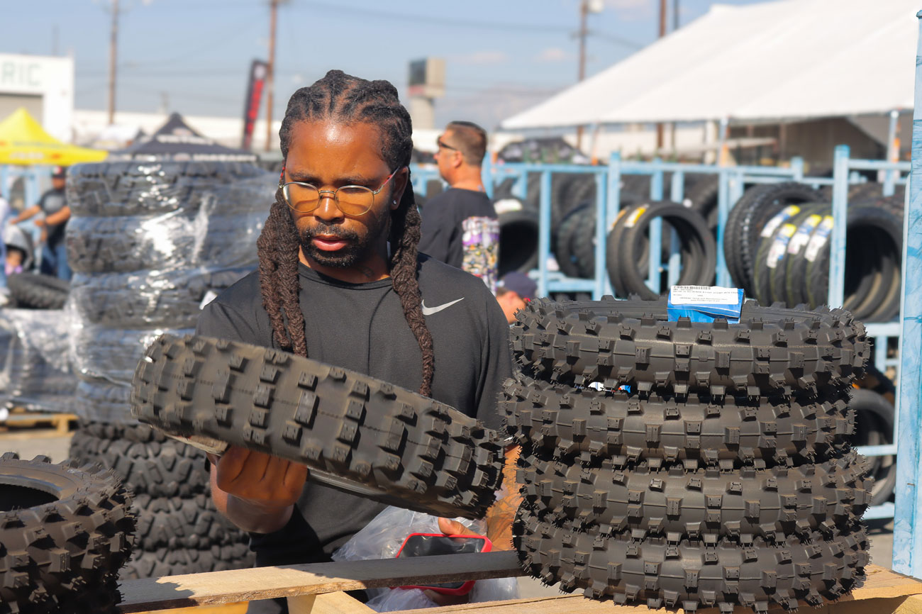 Double checking to get the right size dirt bike tire