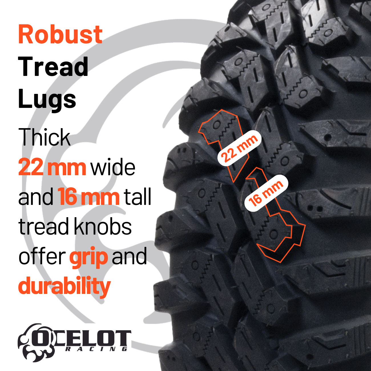 32 x 10R - 14 Ocelot Ohanzee ATV/UTV Tire | eBay