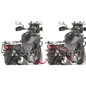 GIVI Monokey Side Case Rapid Release Mounting Hardware