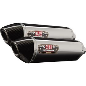 Yoshimura R-77 Street Series CARB Compliant Dual Slip-On Exhaust System