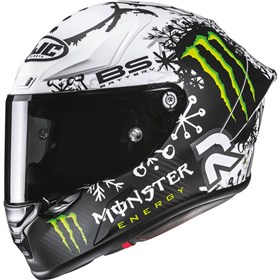 HJC RPHA 1N V2 Carbon Quartararo Snow Diablo Full Face Helmet