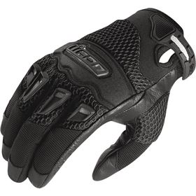Icon Twenty-Niner Vented Leather/Textile Gloves