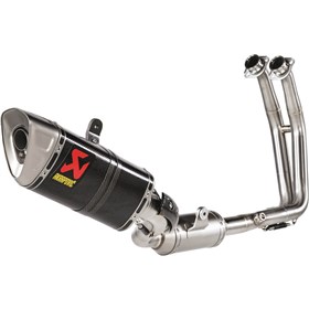 Akrapovic Racing Line Carbon Fiber Exhaust System - S-S8R1-EEC - Full System