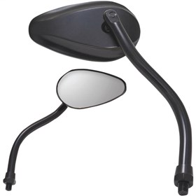 Parts Unlimited Universal X-Treme Mini Mirror With 7
