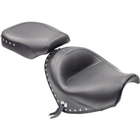 Mustang Wide Touring Studded 2-Piece Seat