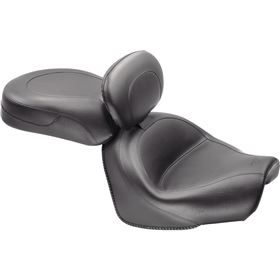 Mustang Wide Touring 2-Piece Seat With Driver Backrest