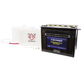 Fire Power CHD4-12 12V Standard Battery With Acid Pack