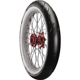Avon AV91 Cobra Chrome Bias Whitewall Reinforced Front Tire