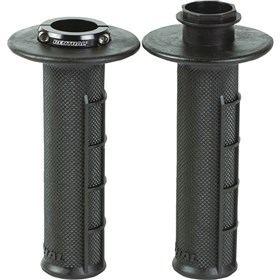 Renthal MX Works Ultra-Tacky Half Waffle Lock-On Grips