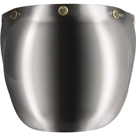 GMAX Universal 3-Snap Flip Up Bubble Helmet Faceshield