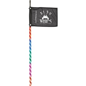 5150 Whips 4' Color Changing Magnetic Mount L.E.D. Whip With Remote