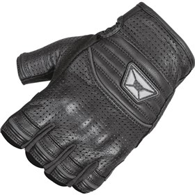 Cortech Flip Off Armored Fingerless Leather Gloves