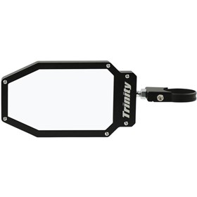 Trinity Racing Apex UTV Universal Clamp-On Side Mirror - Rectangle - 1.75