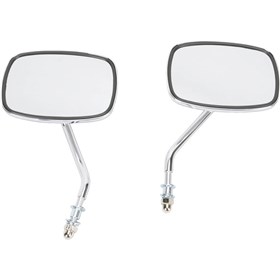 Emgo Universal Die-Cast Screw-In Mirrors With 5