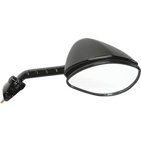 Emgo O.E.M-Style Replacement Mirror - 20-43041 - Cat Eye - Black - Right