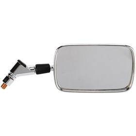 Emgo O.E.M-Style Replacement Mirror - 20-55221 - Rectangle - Chrome - Right